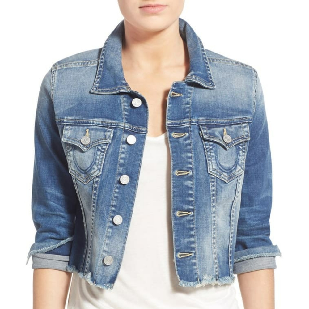 NWOT True Religion denim jacket